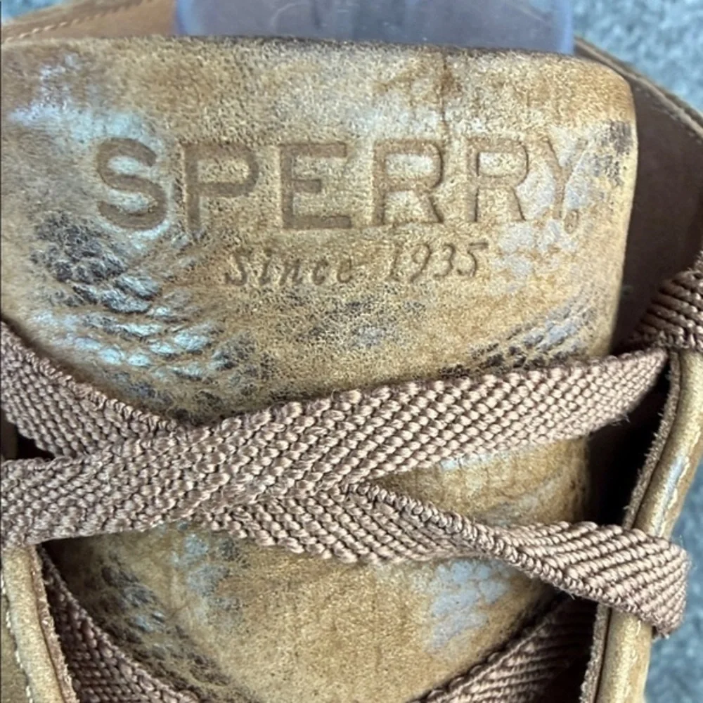 Sperry Top-Sider Men's Chukka Brown Suede Boots‎ Size 11.5